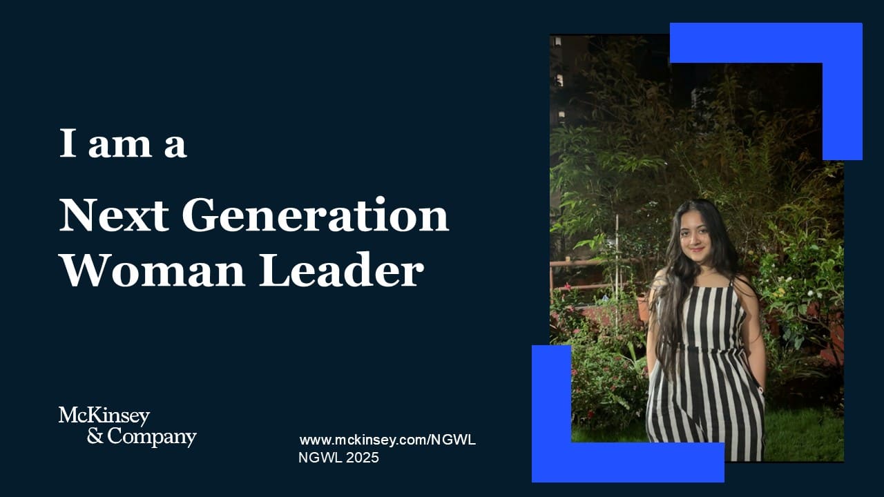 McKinsey Next Generation Women Leaders